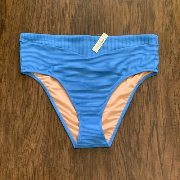 Madewell Ribbed high-cut bikini bottom - Picture 10 of 14